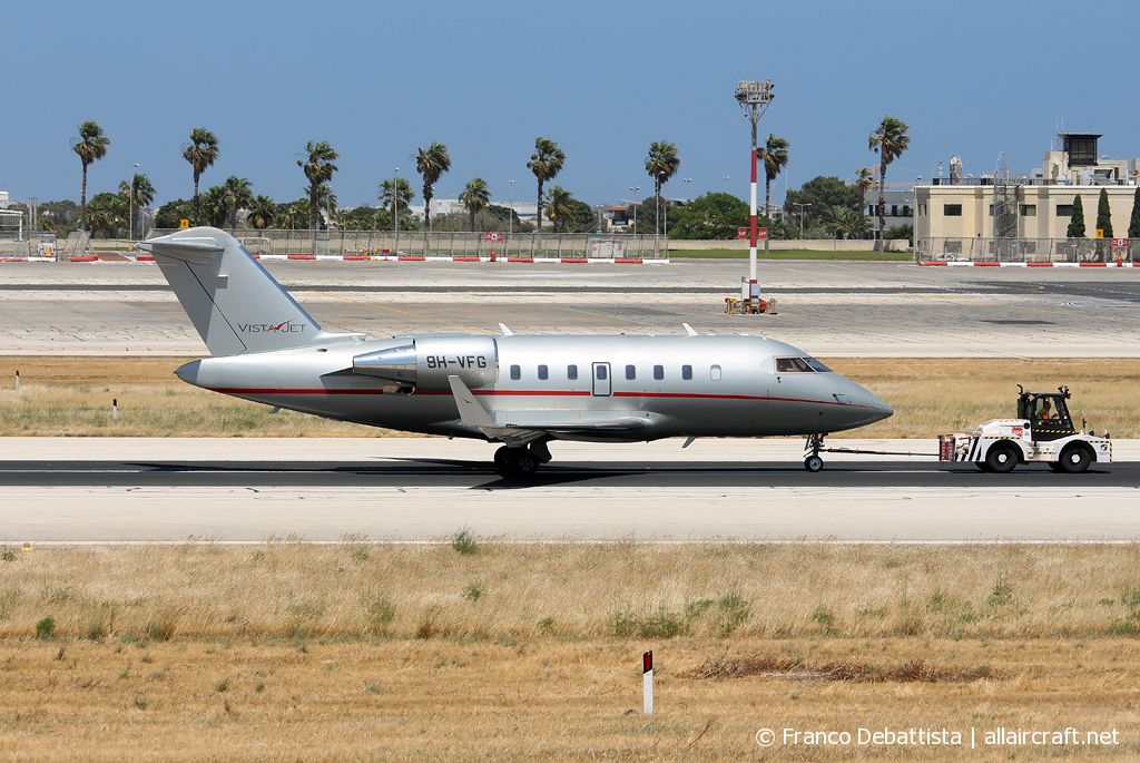 9H-VFG · Bombardier CL-600-2B16 Challenger 605 · (MLA / LMML)