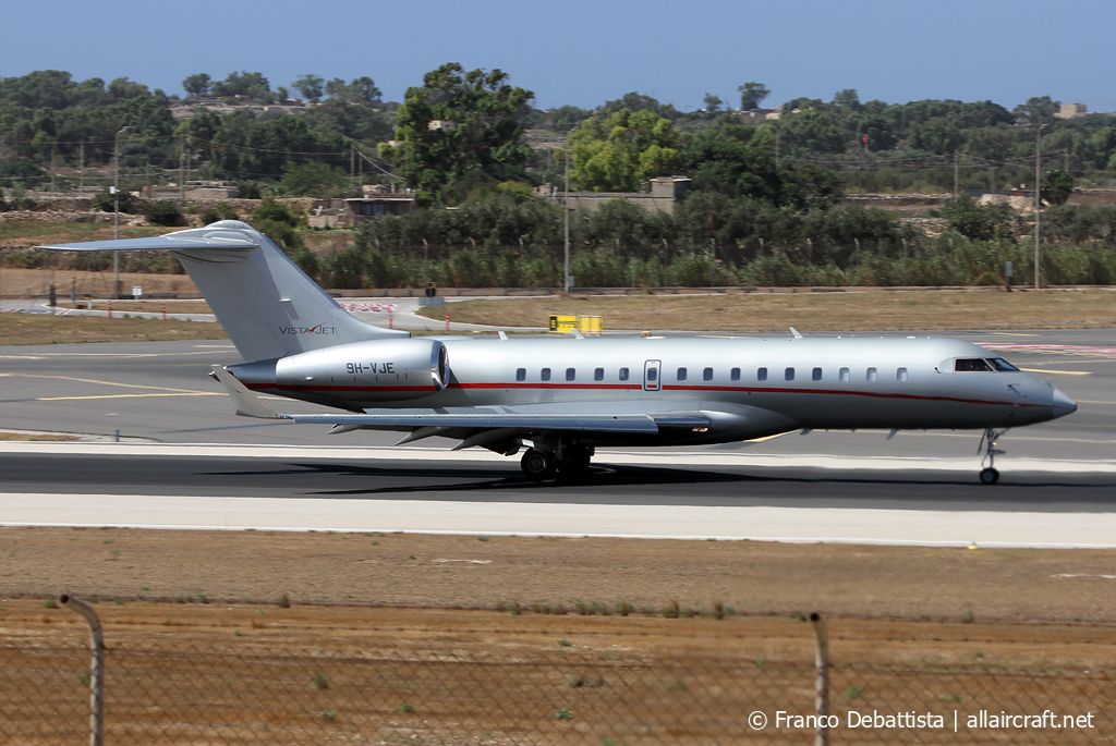 9H-VJE · Bombardier BD-700-1A10 Global 6000 · (MLA / LMML)