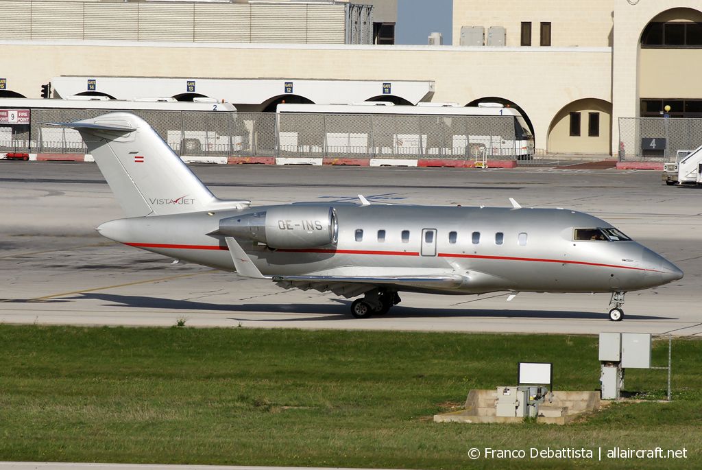 OE-INS · Bombardier CL-600-2B16 Challenger 605 · (MLA / LMML)