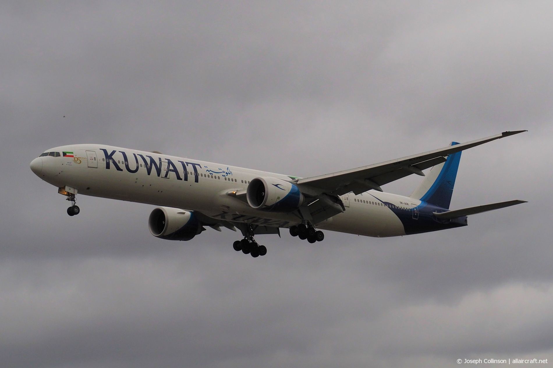 9K-AOK · Boeing 777-369/ER · (LHR / EGLL)