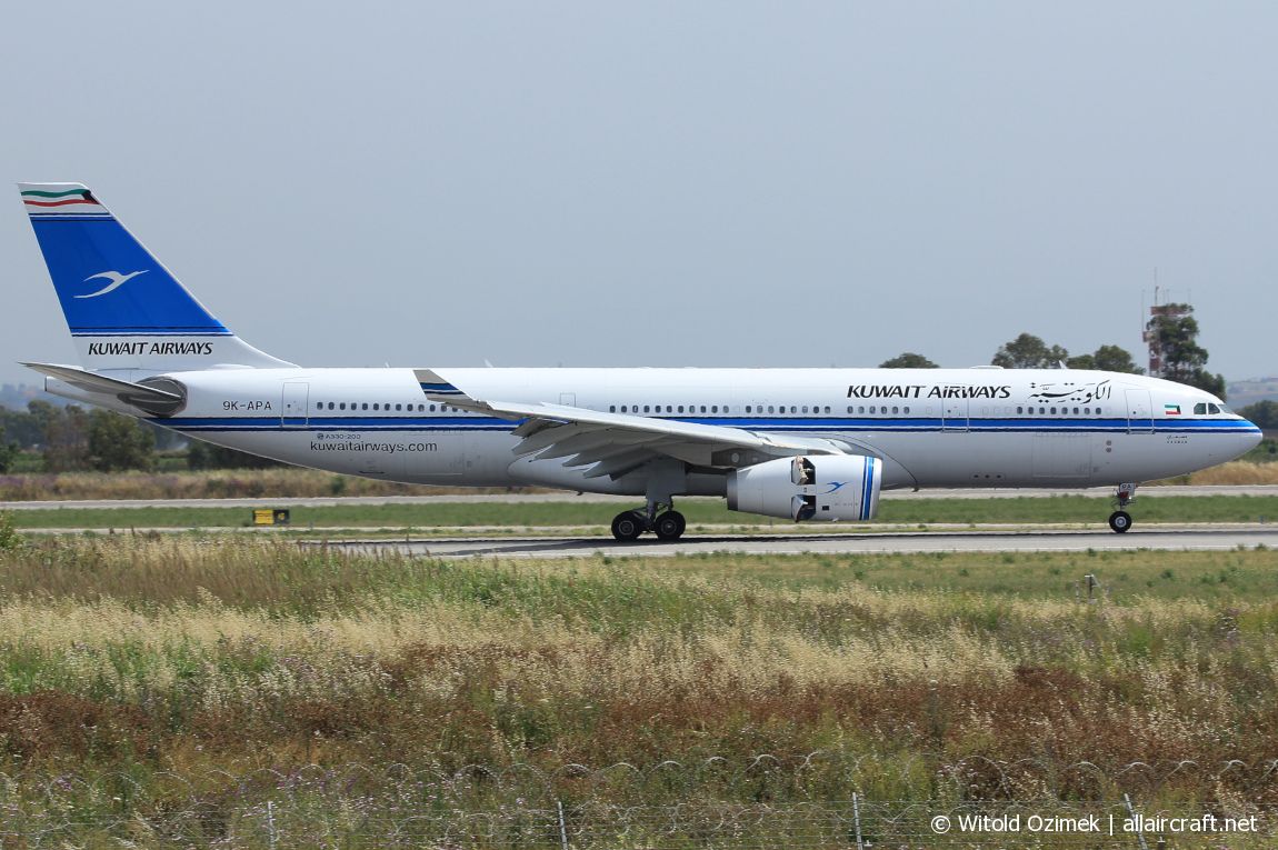 9K-APA · Airbus A330-243 · (FCO / LIRF)