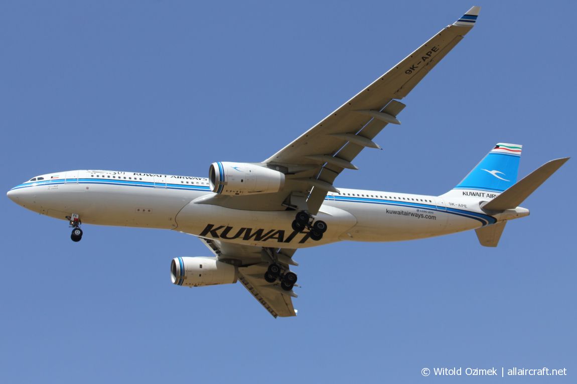 9K-APE · Airbus A330-243 · (FCO / LIRF)