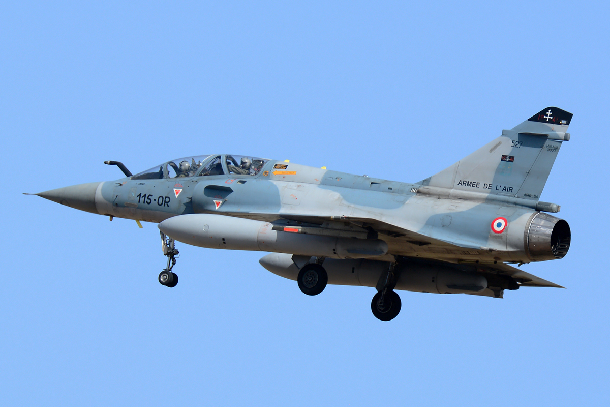 527 / 115-OR, (cn 527), Dassault Mirage 2000B