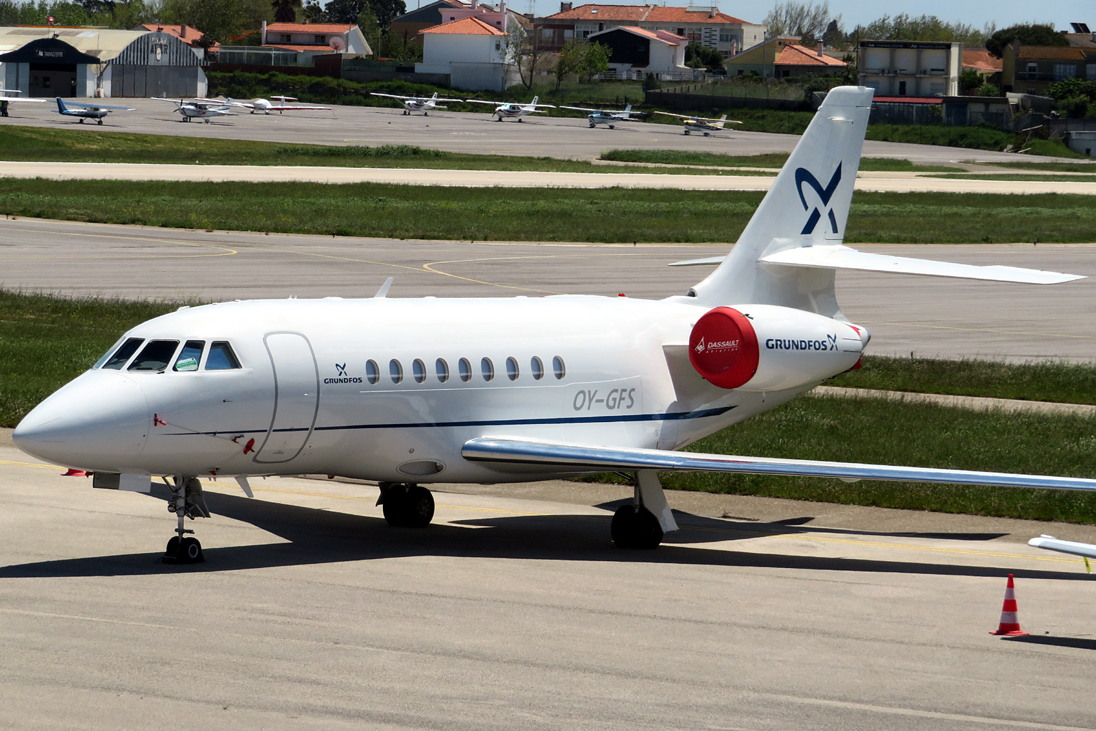 OY-GFS · Dassault Falcon 2000LXS · (LPCS)