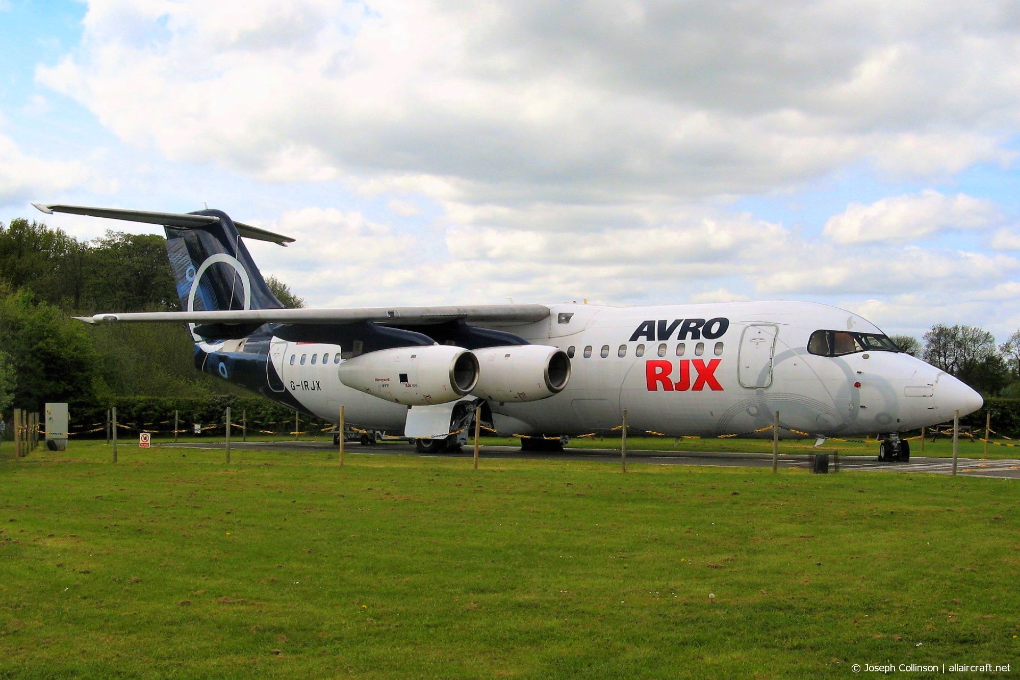 G-IRJX (E3378) 2001 British Aerospace Avro RJX100
