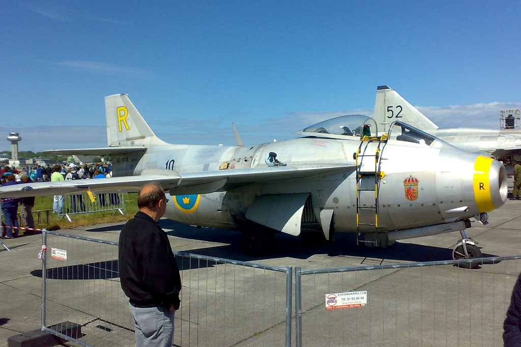 SE-DXB · Saab J29F Tunnan · (SVG / ENZV)