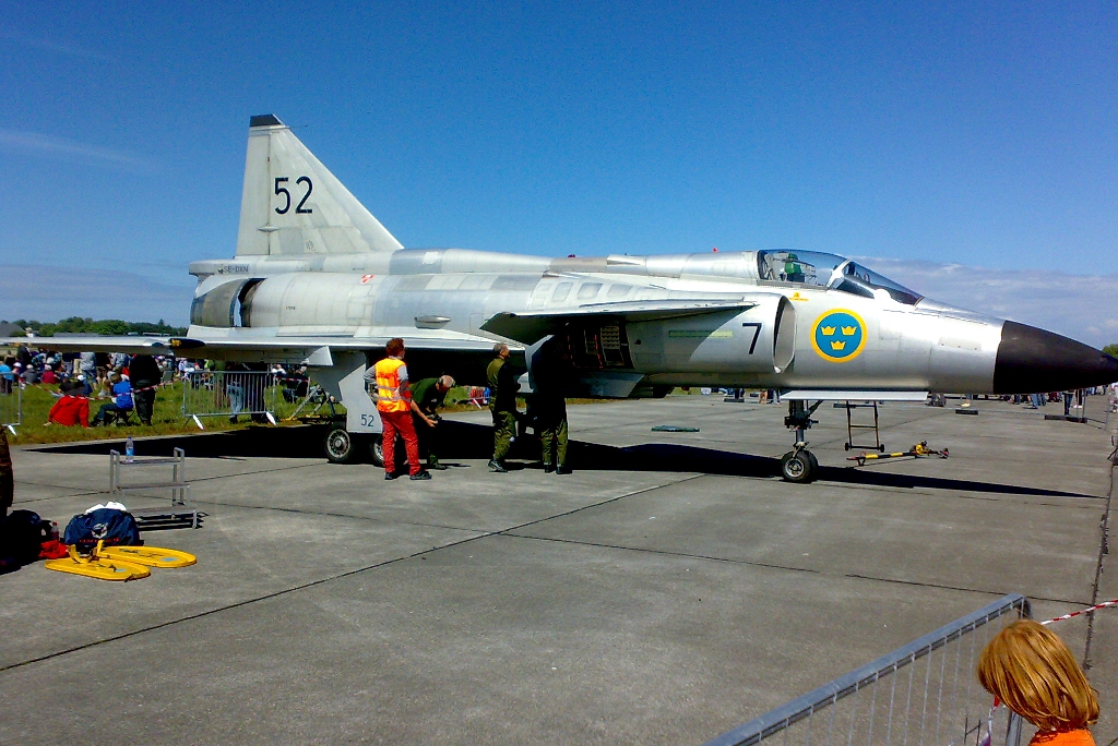 SE-DXN · Saab AJS37 Viggen · (SVG / ENZV)