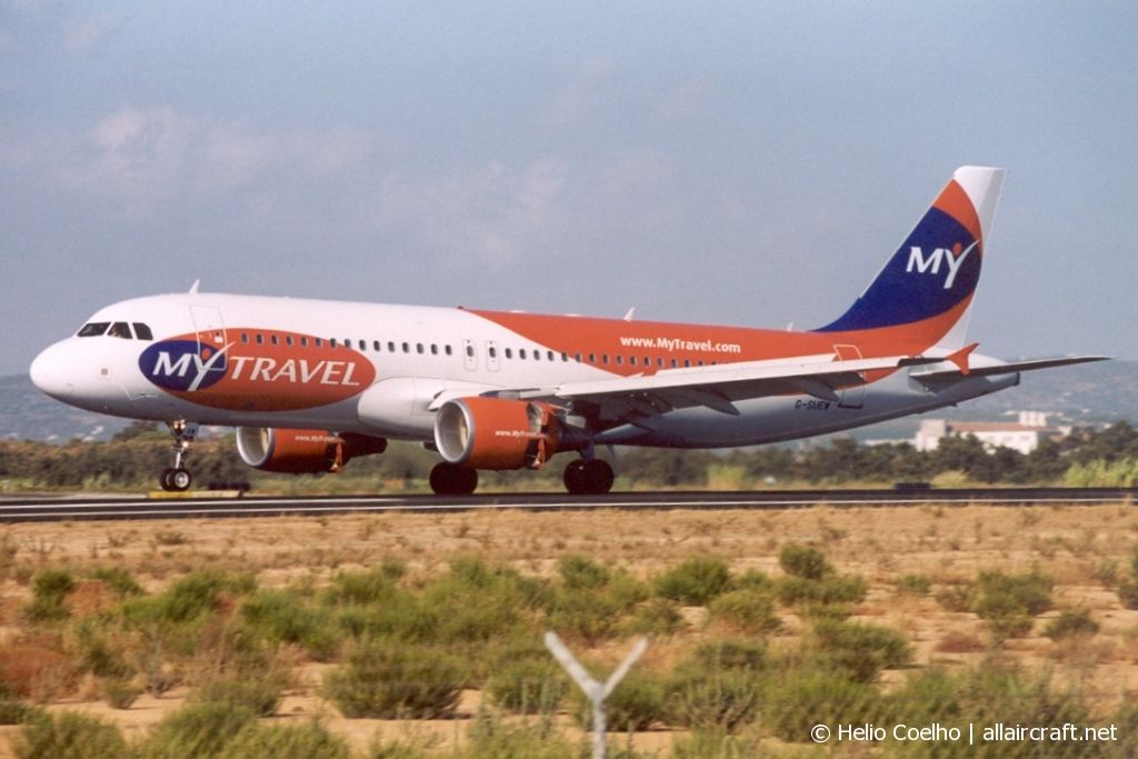 G-SUEW · Airbus A320-214 · (FAO / LPFR)