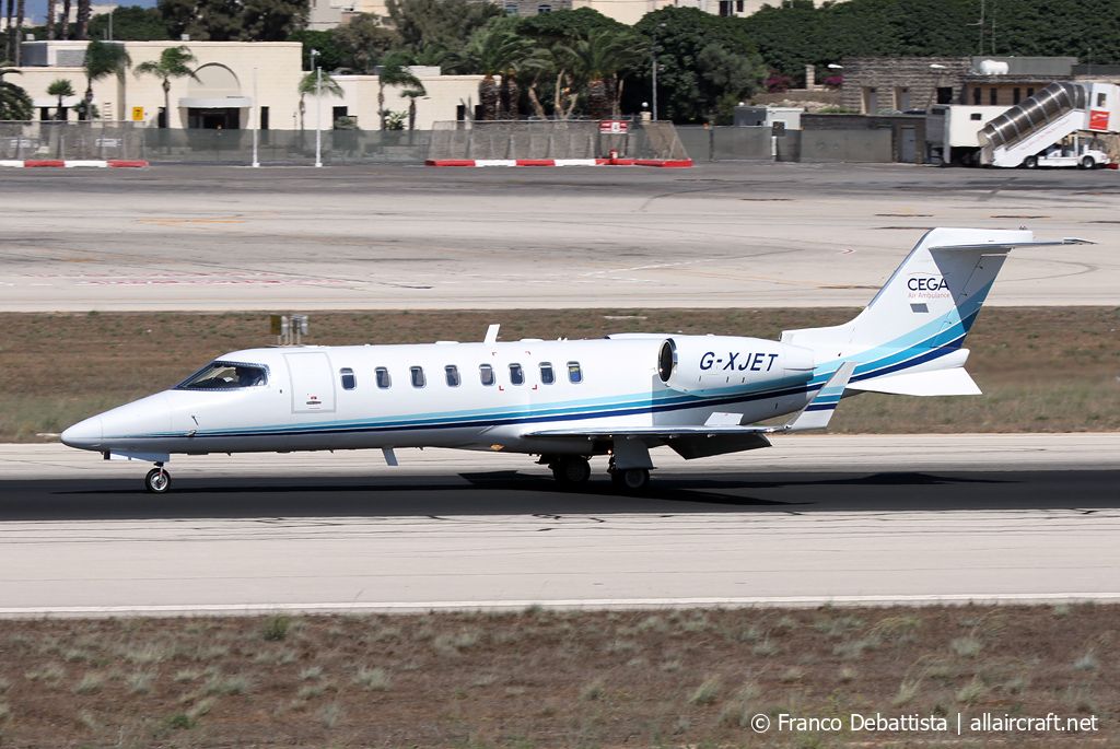G-XJET · Bombardier Learjet 45 · (MLA / LMML)