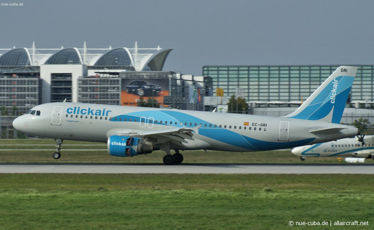 EC-GRI · Airbus A320-211 · (MUC / EDDM)