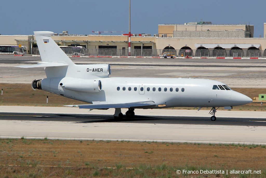 D-AHER · Dassault Falcon 900EX · (MLA / LMML)