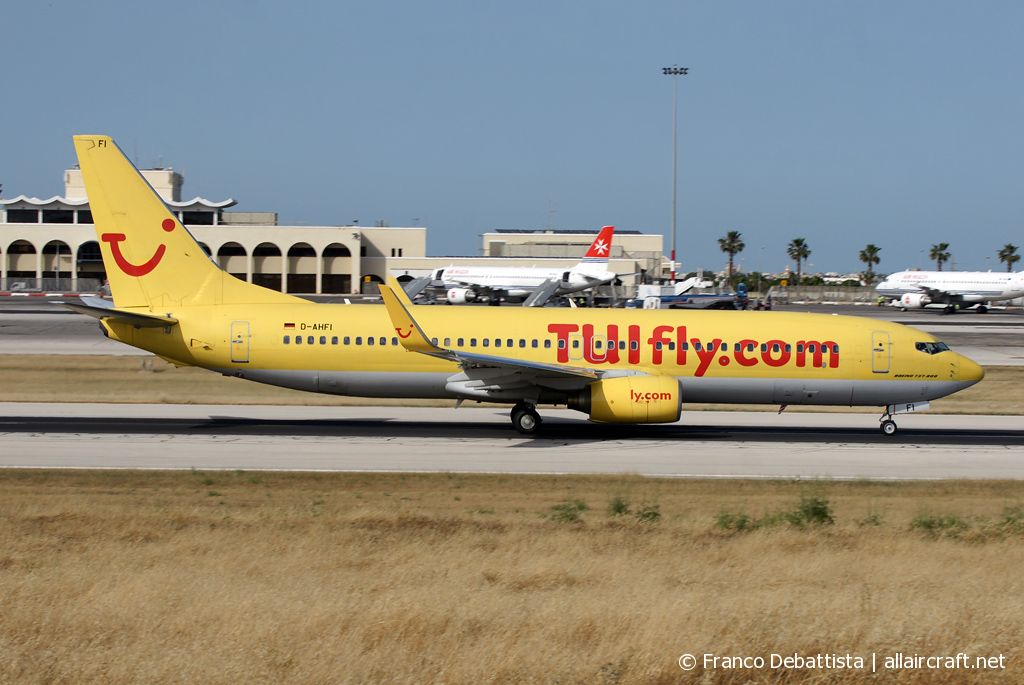 D-AHFI · Boeing 737-8K5(WL) · (MLA / LMML)