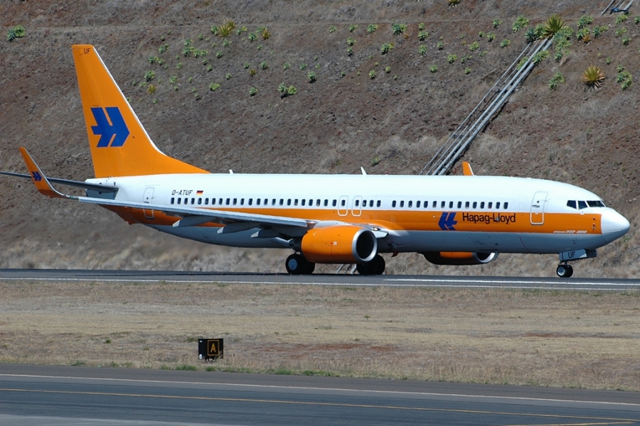 D-ATUF · Boeing 737-8K5(WL) · (FNC / LPMA)