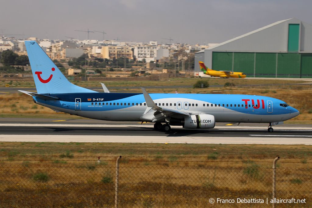 D-ATUF · Boeing 737-8K5(WL) · (MLA / LMML)