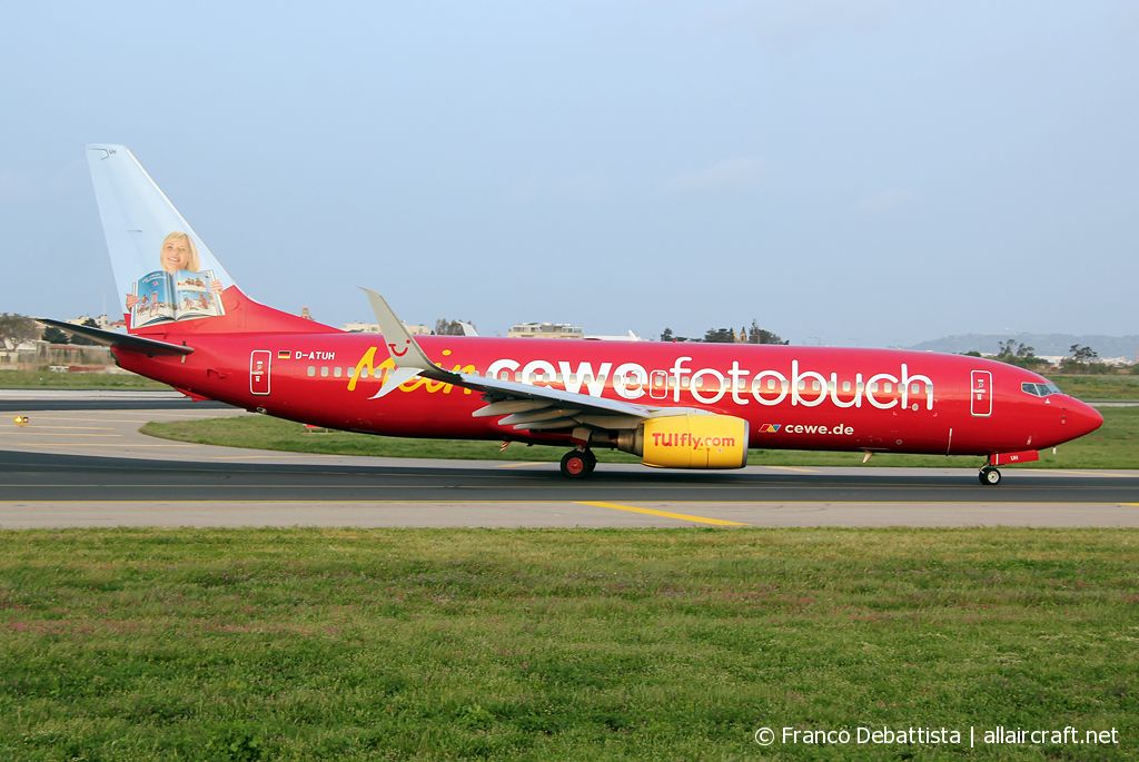 D-ATUH · Boeing 737-8K5(WL) · (MLA / LMML)