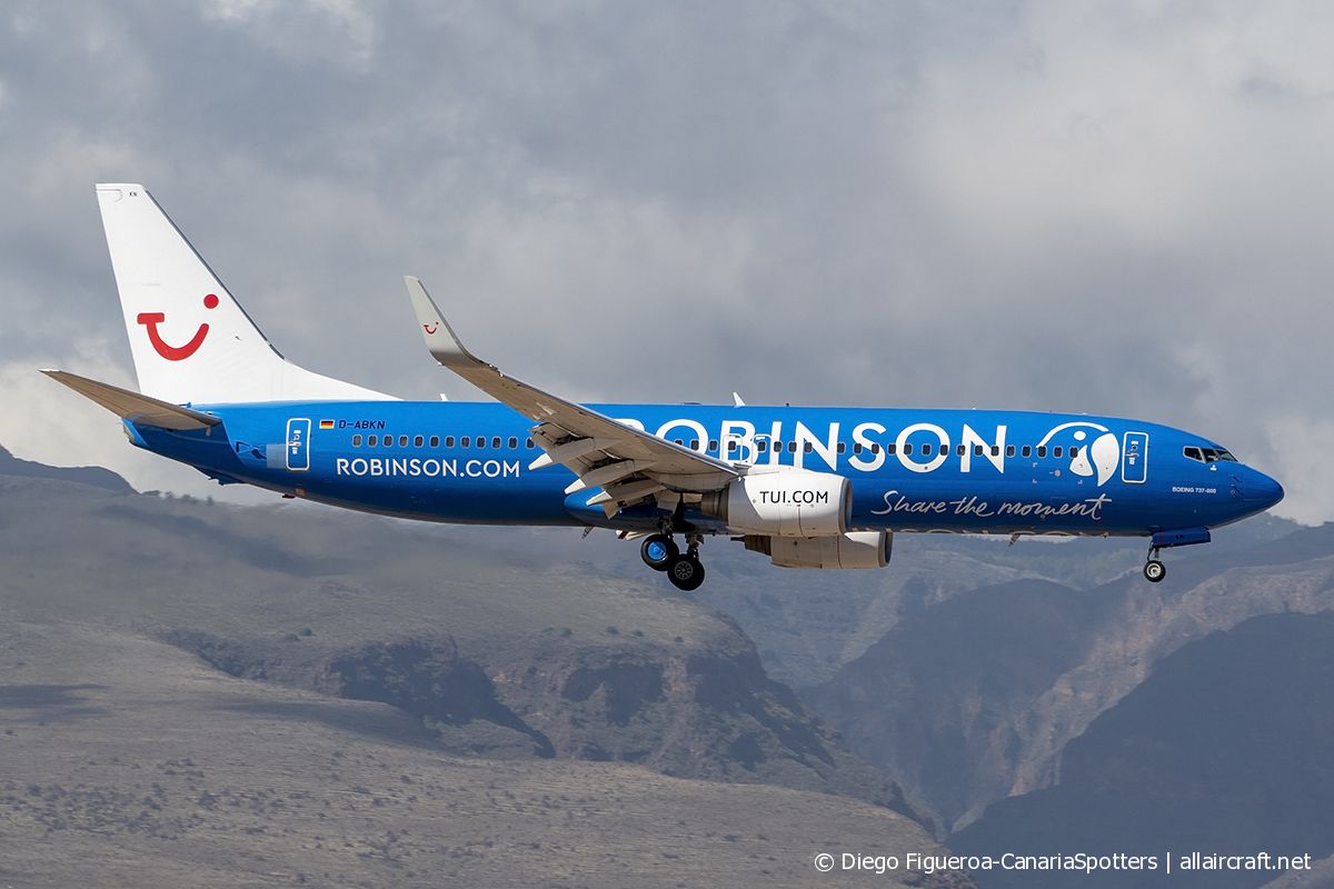 D-ABKN · Boeing 737-86J(WL) · (LPA / GCLP)