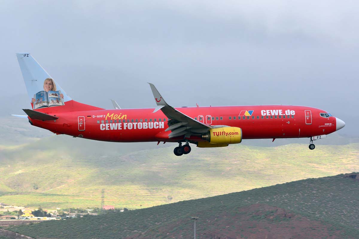 D-AHFZ · Boeing 737-8K5(WL) · (LPA / GCLP)