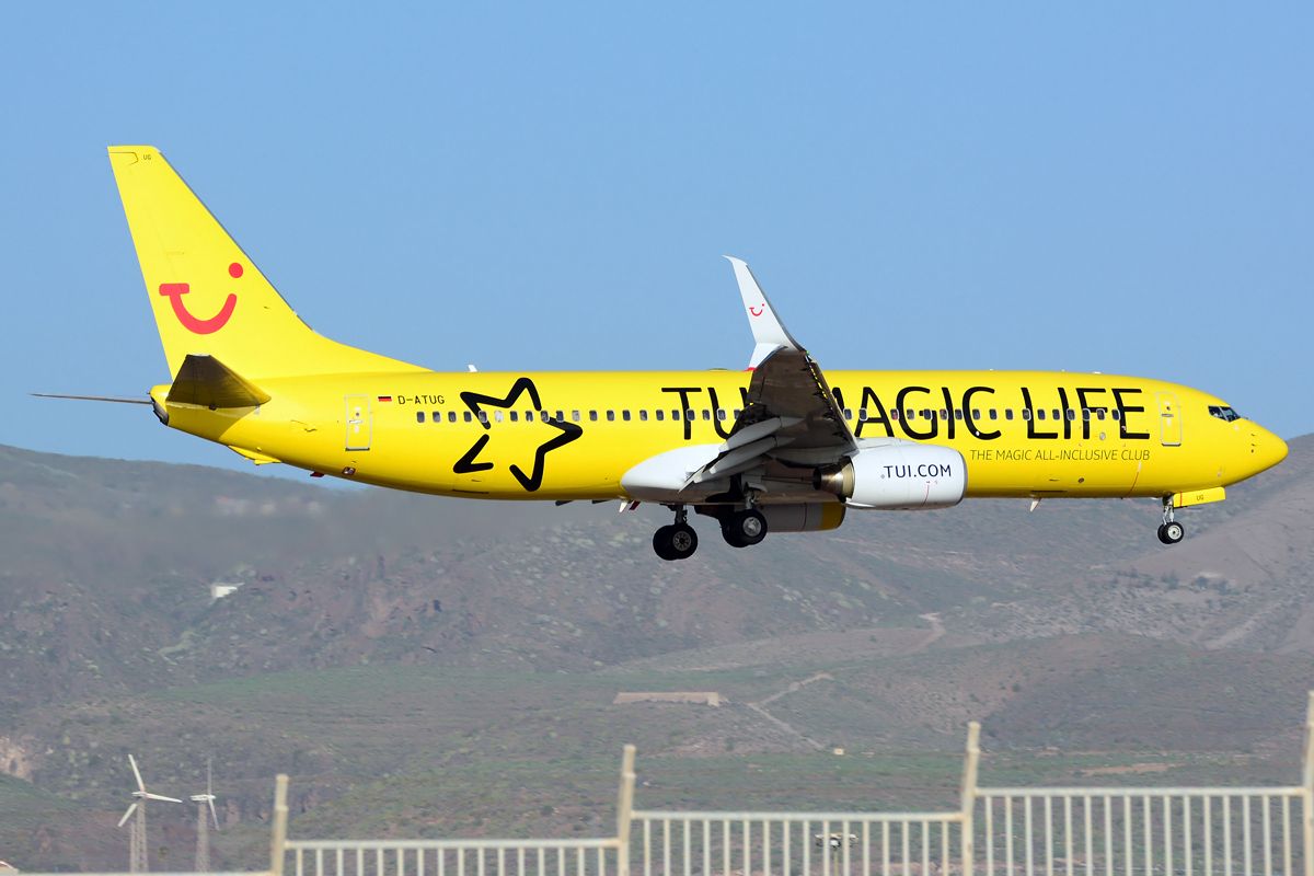D-ATUG · Boeing 737-8K5(WL) · (LPA / GCLP)