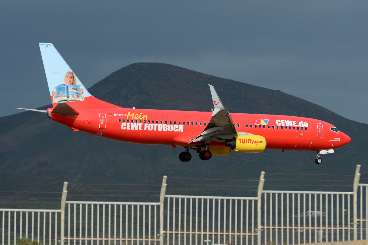D-AHFZ · Boeing 737-8K5(WL) · (LPA / GCLP)