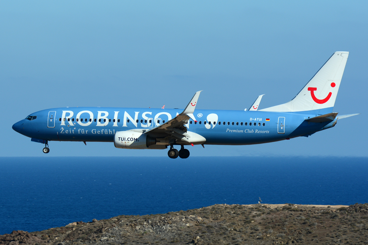 D-ATUI · Boeing 737-8K5(WL) · (LPA / GCLP)