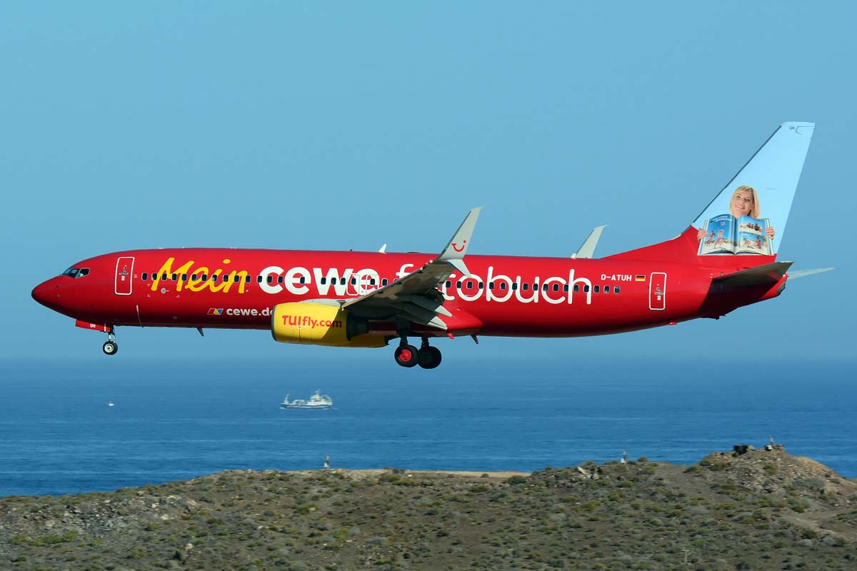 D-ATUH · Boeing 737-8K5(WL) · (LPA / GCLP)