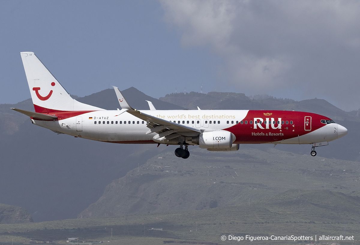 D-ATUZ (34691) 2007 Boeing 737-8K5(WL)