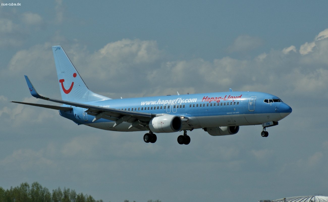 D-AHFN · Boeing 737-8K5(WL) · (MUC / EDDM)