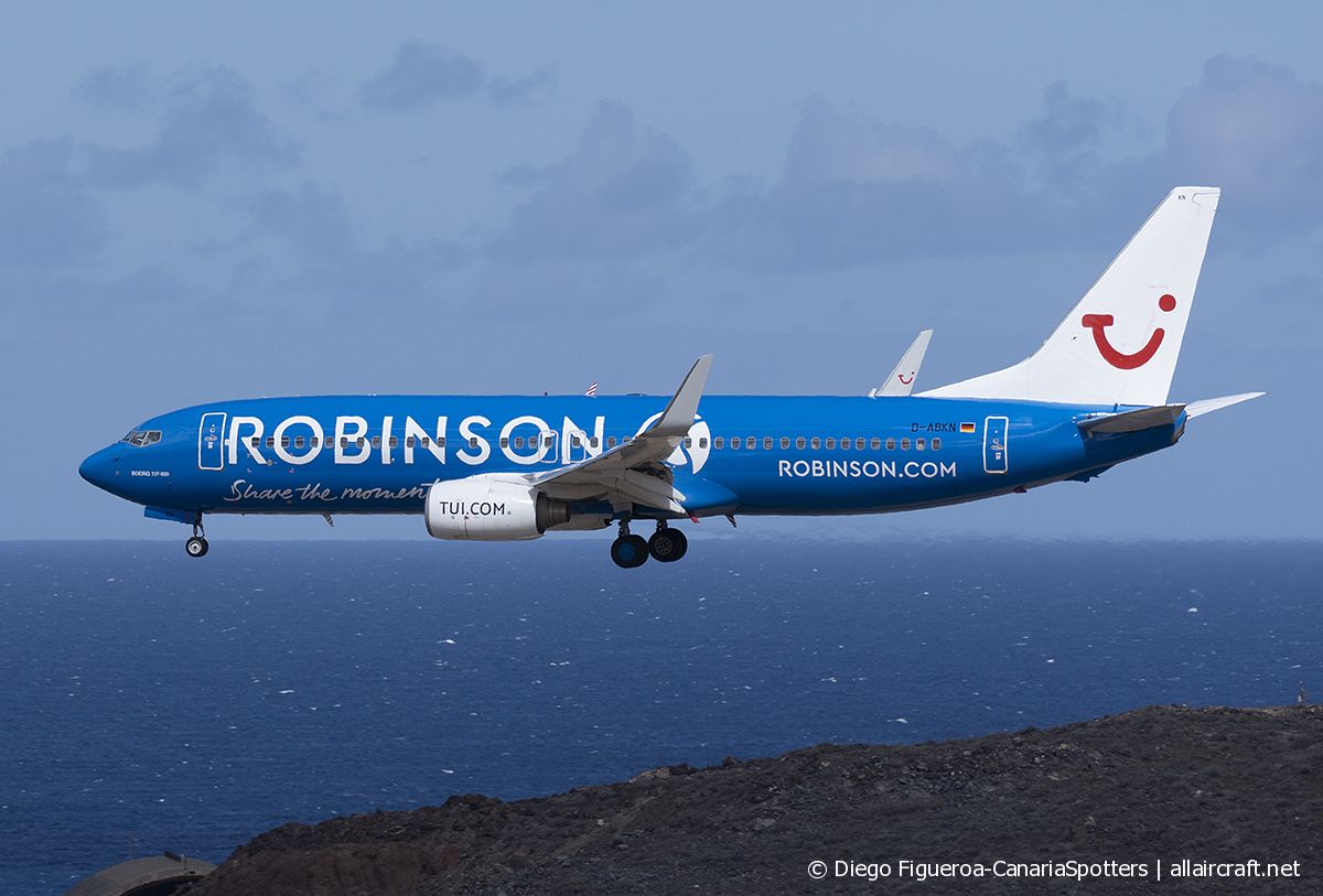 D-ABKN · Boeing 737-86J(WL) · (LPA / GCLP)