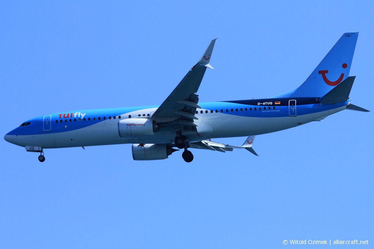 D-ATUQ (41663) 2015 Boeing 737-8K5 WL
