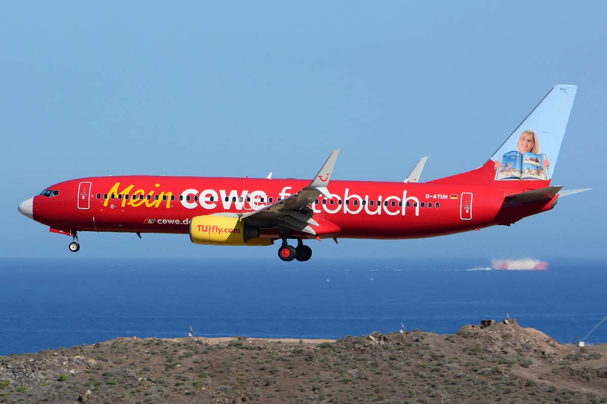 D-ATUH · Boeing 737-8K5(WL) · (LPA / GCLP)
