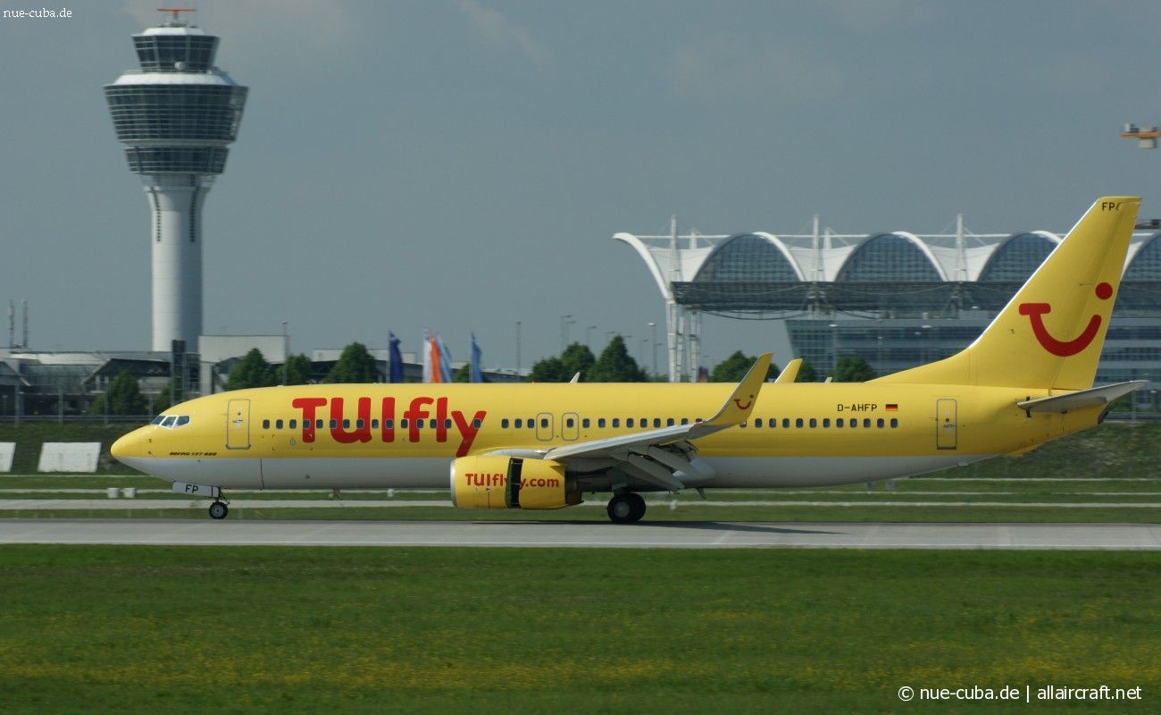 D-AHFP · Boeing 737-8K5(WL) · (MUC / EDDM)