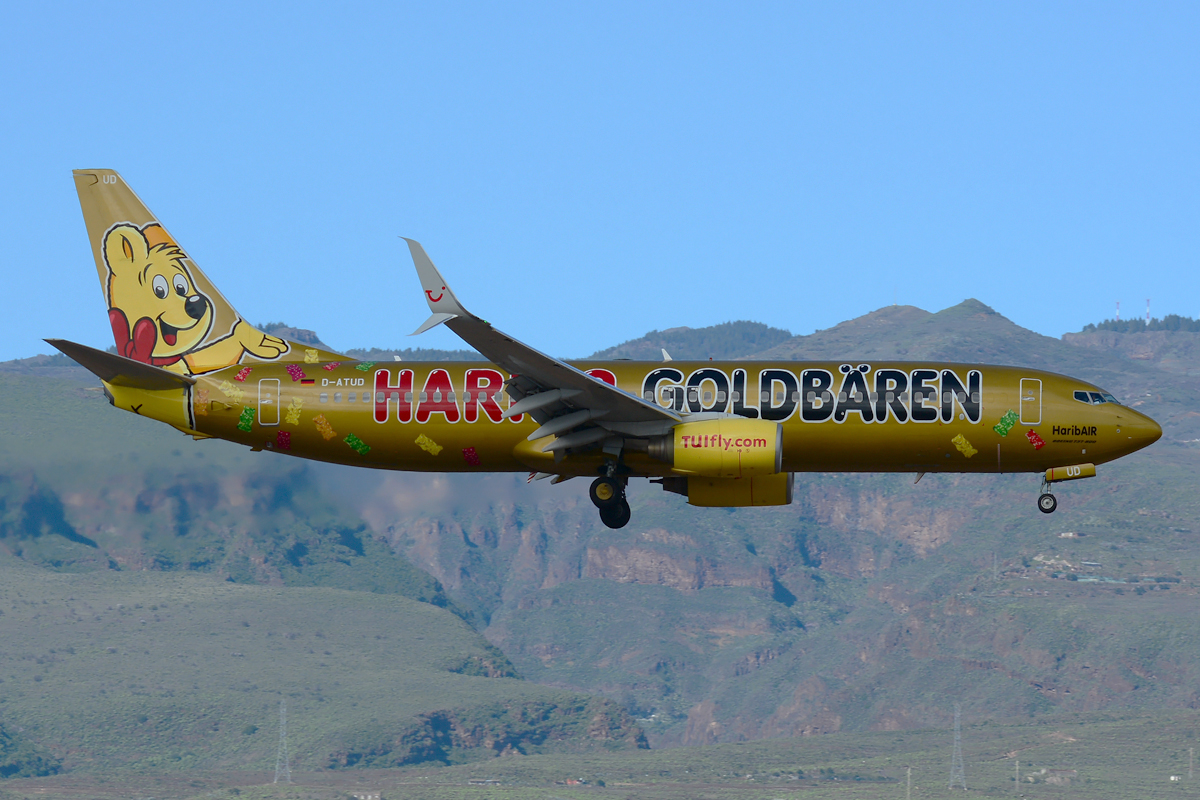 D-ATUD · Boeing 737-8K5(WL) · (LPA / GCLP)