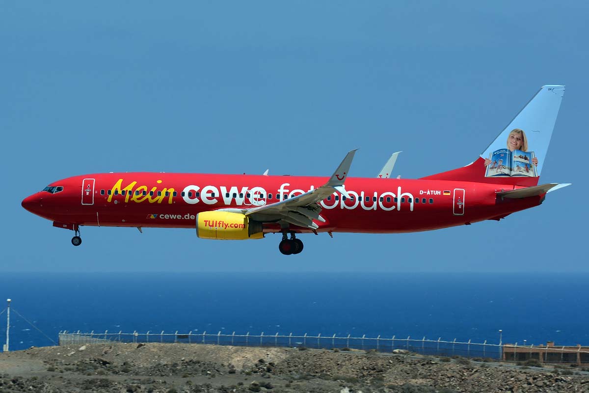 D-ATUH · Boeing 737-8K5(WL) · (LPA / GCLP)