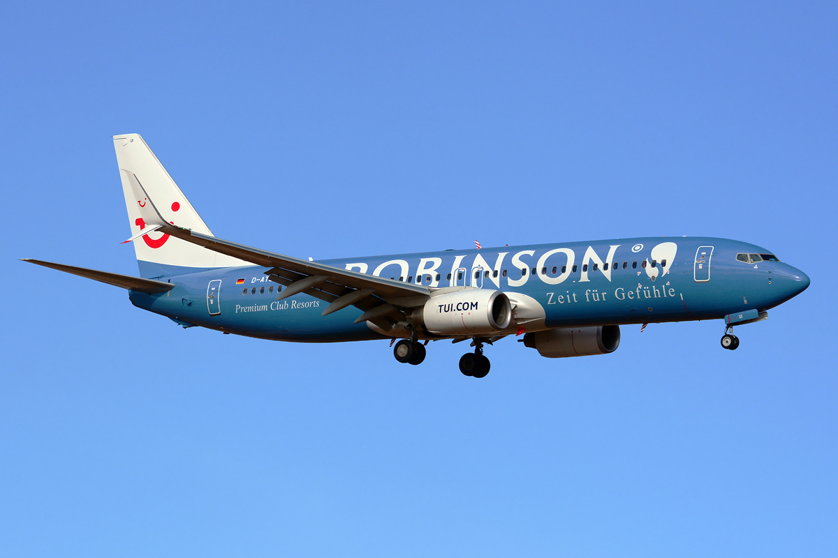 D-ATUI · Boeing 737-8K5(WL) · (LPA / GCLP)