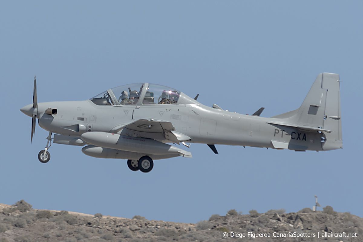 PT-CXA · Embraer A-29N Super Tucano · (LPA / GCLP)