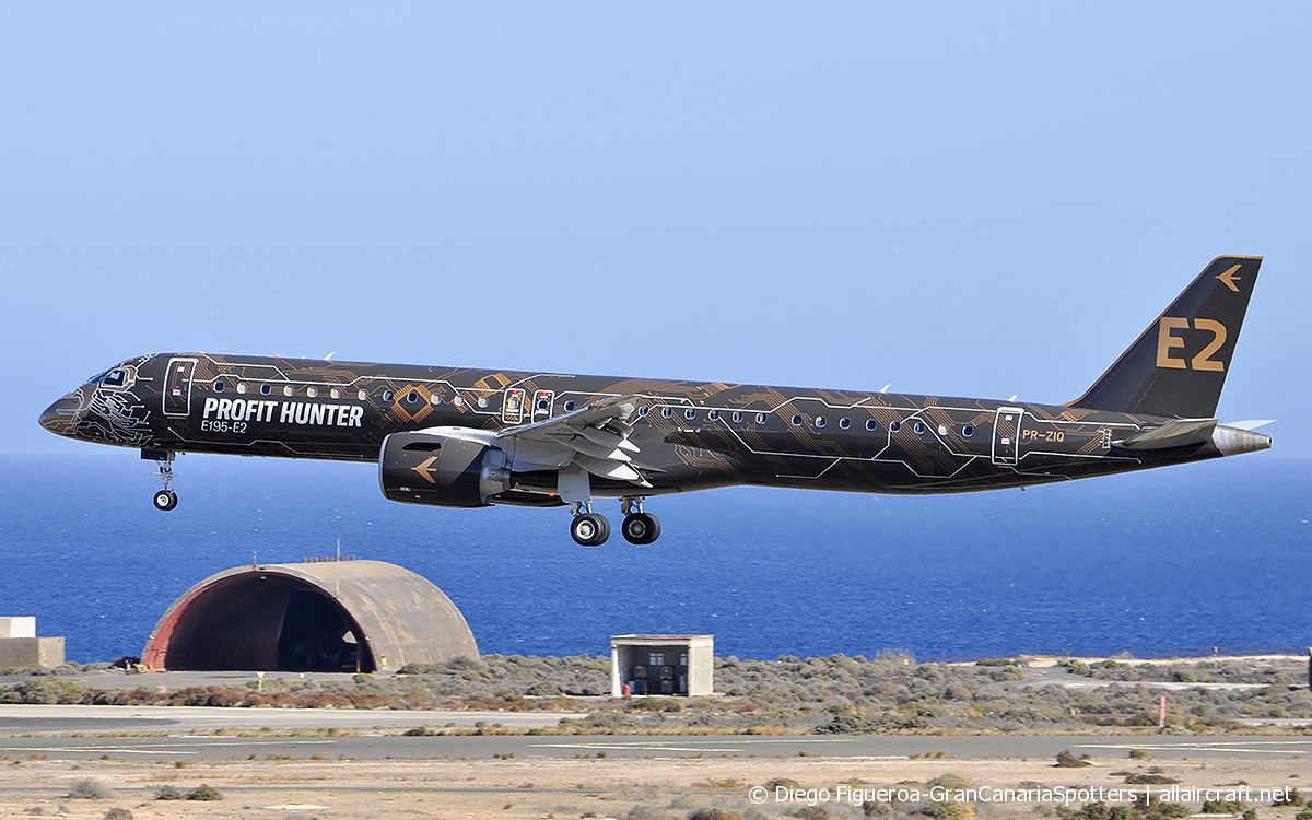 PR-ZIQ · Embraer 190-400STD · (LPA / GCLP)