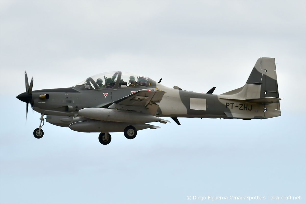 PT-ZHJ · Embraer EMB-314 Super Tucano · (LPA / GCLP)