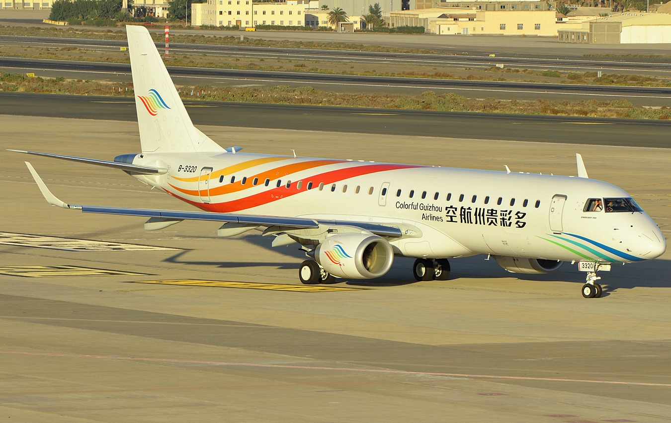 B-3320 · Embraer 190-100LR · (LPA / GCLP)