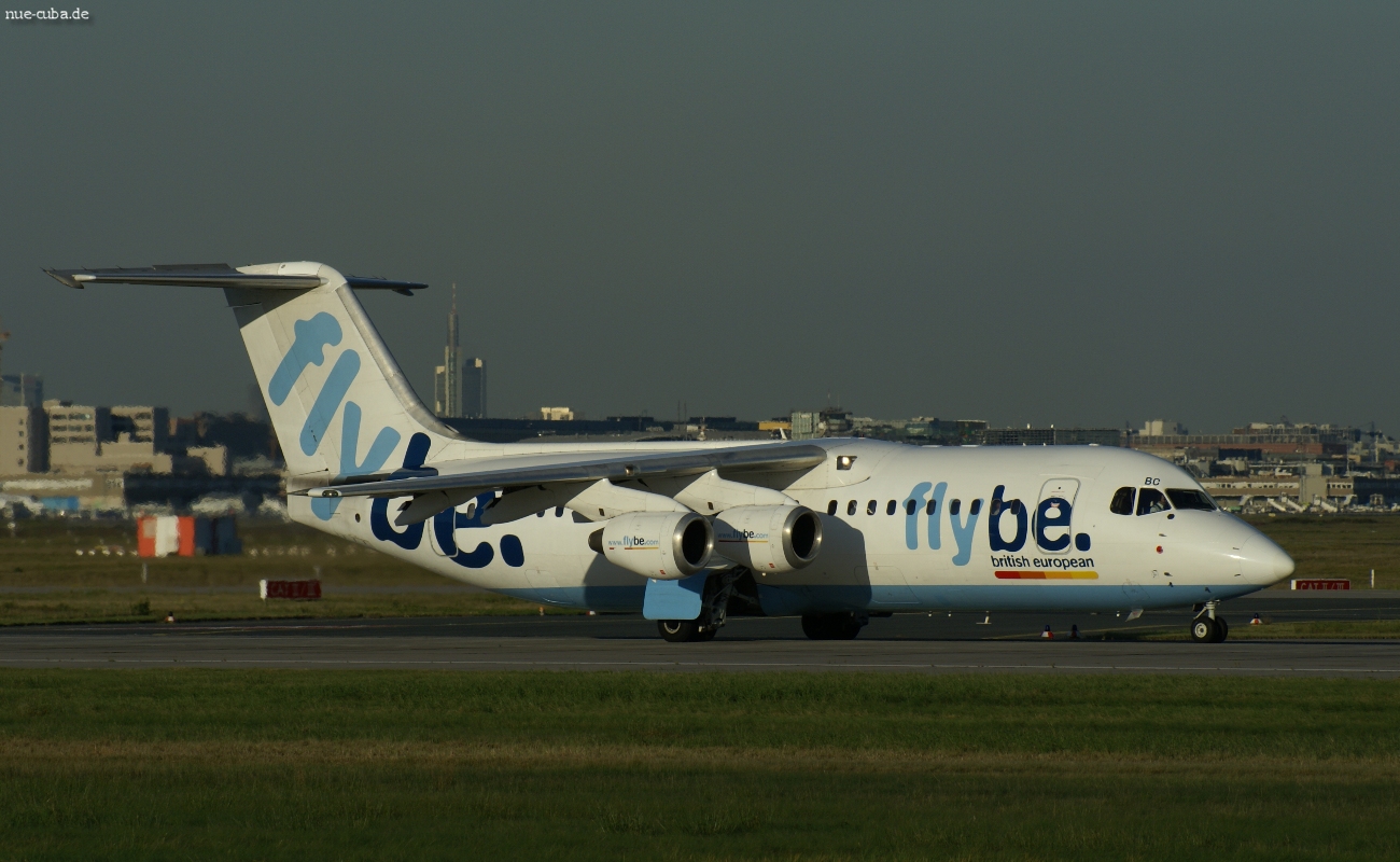 G-JEBC · British Aerospace BAe-146-300 · (FRA / EDDF)