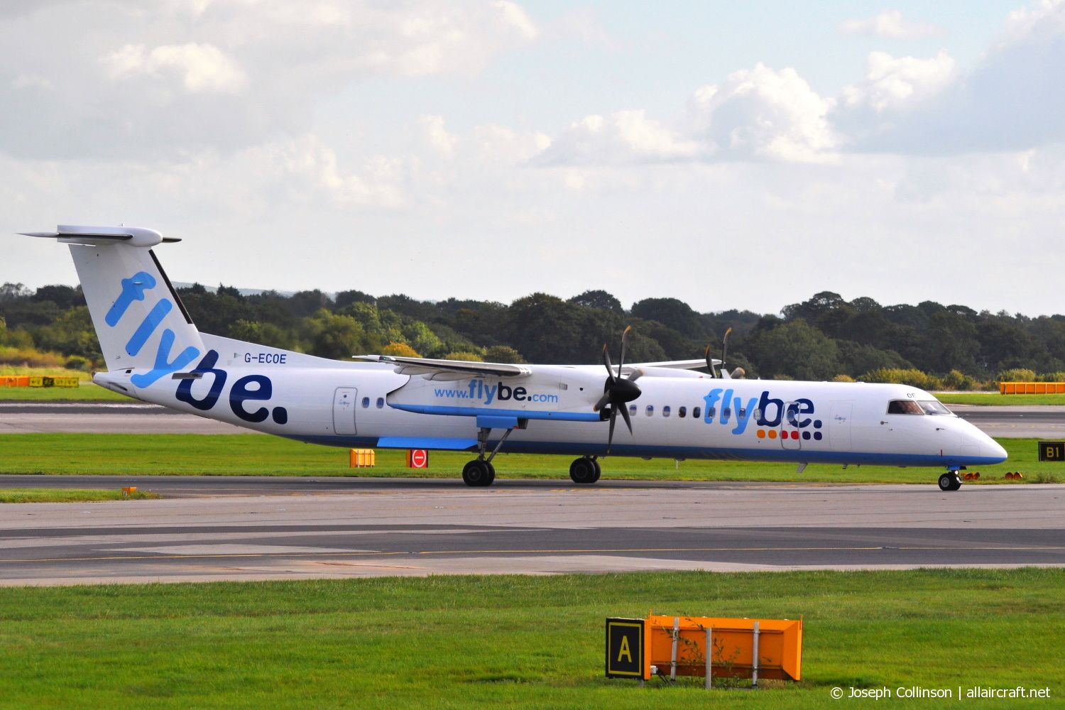 G-ECOE · Bombardier Dash 8-Q402 · (MAN / EGCC)