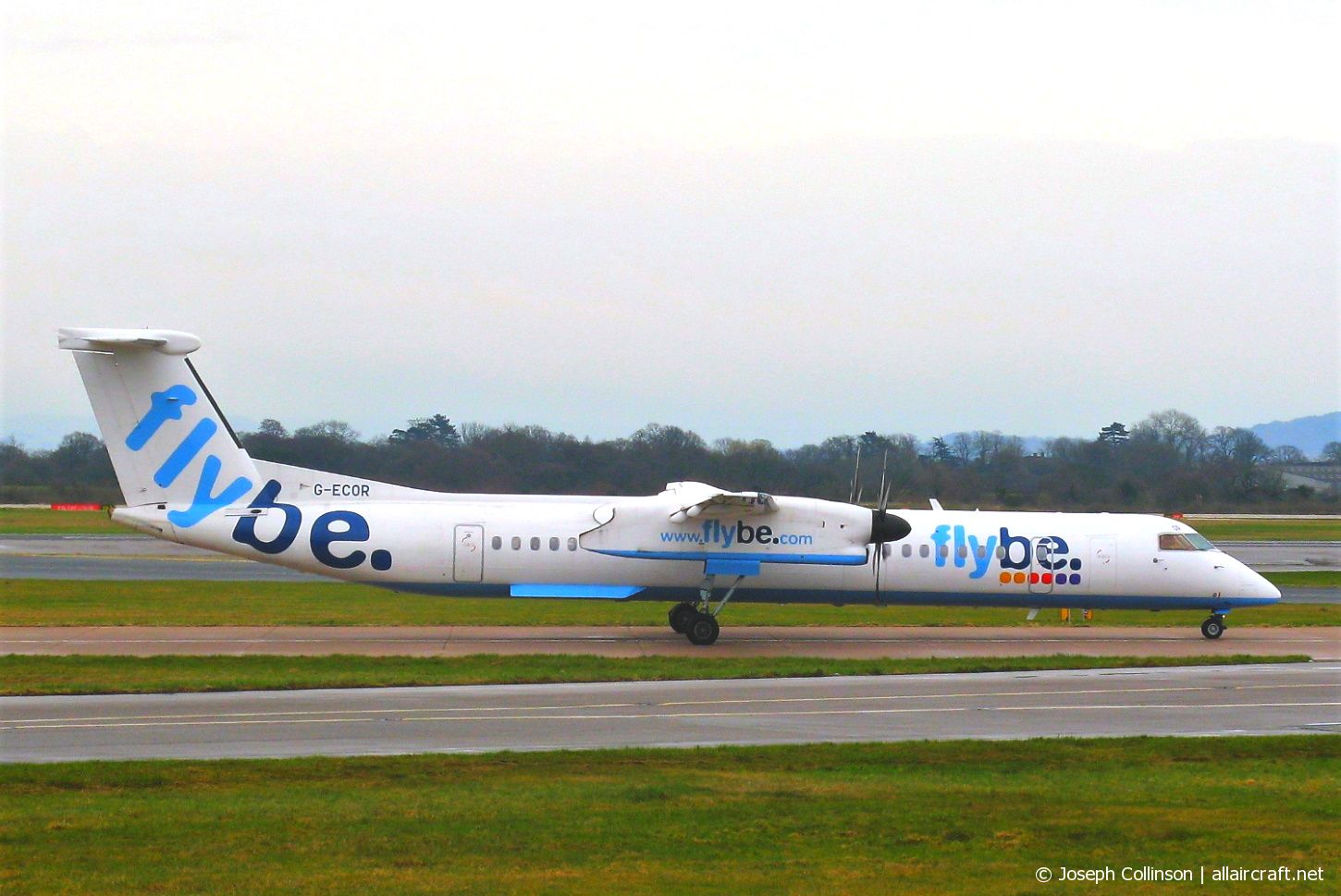 G-ECOR · Bombardier Dash 8-Q402 · (MAN / EGCC)
