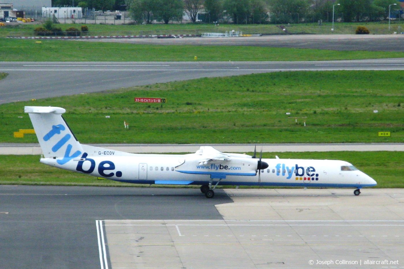 G-ECOV · Bombardier Dash 8-Q402 · (BHX / EGBB)