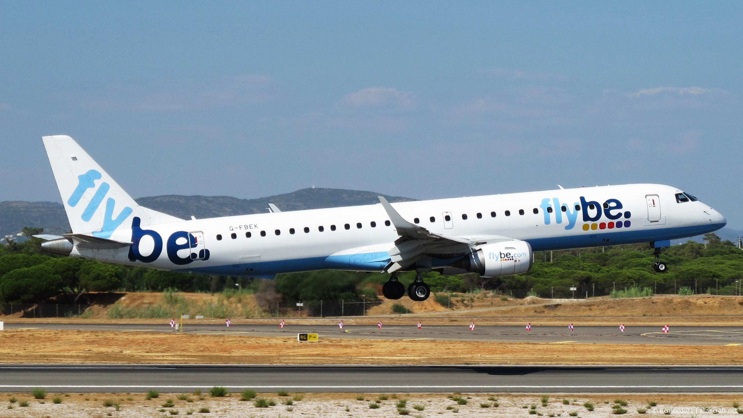 G-FBEK · Embraer 190-200LR · (FAO / LPFR)