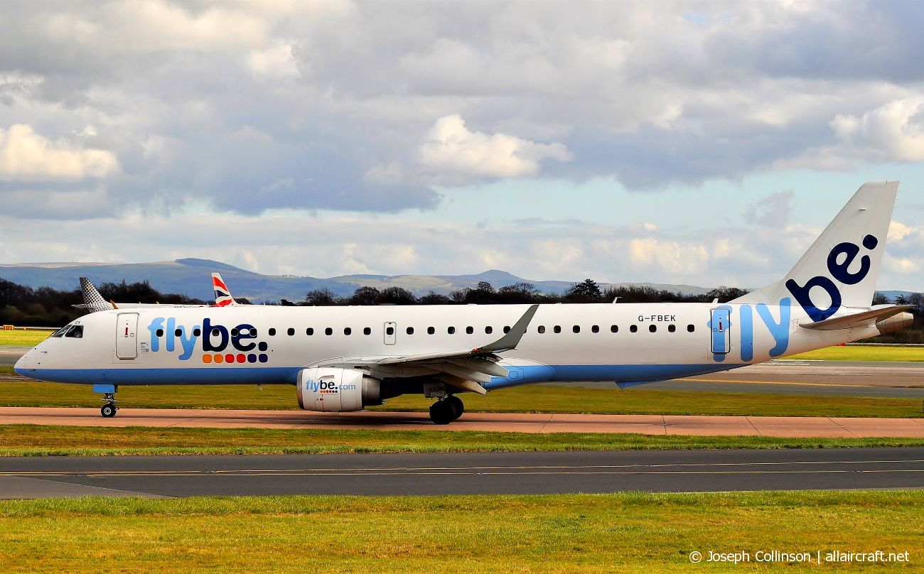 G-FBEK · Embraer 190-200LR · (MAN / EGCC)