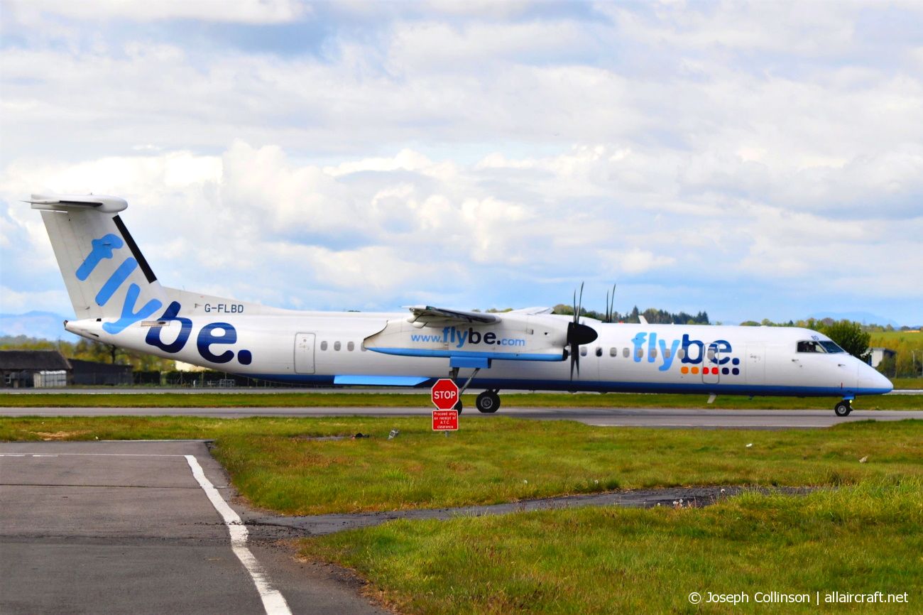 G-FLBD · Bombardier Dash 8-Q402 · (GLA / EGPF)
