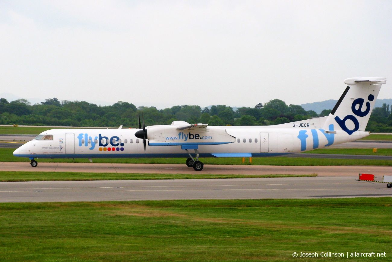 G-JECR · Bombardier Dash 8-Q402 · (MAN / EGCC)