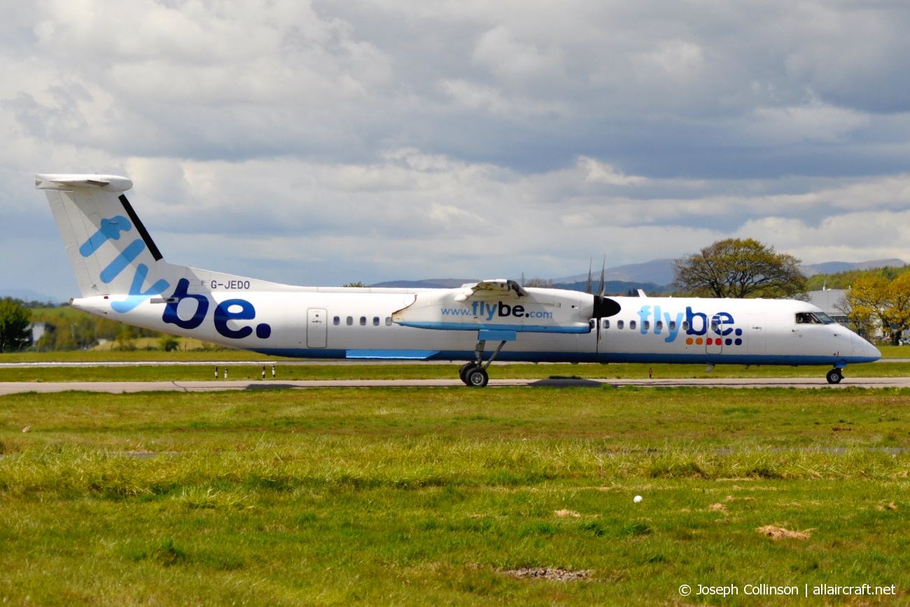 G-JEDO · Bombardier Dash 8-Q402 · (GLA / EGPF)