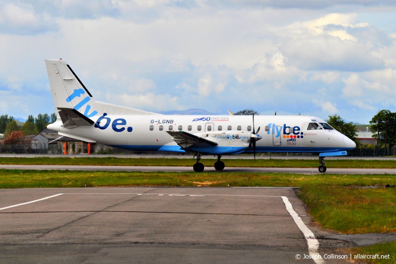 G-LGNB · Saab SF340B · (GLA / EGPF)