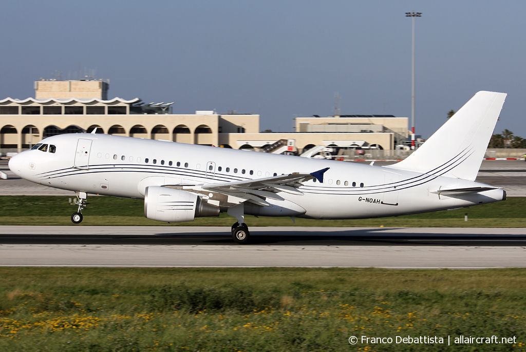 G-NOAH · Airbus A319-115X(CJ) · (MLA / LMML)
