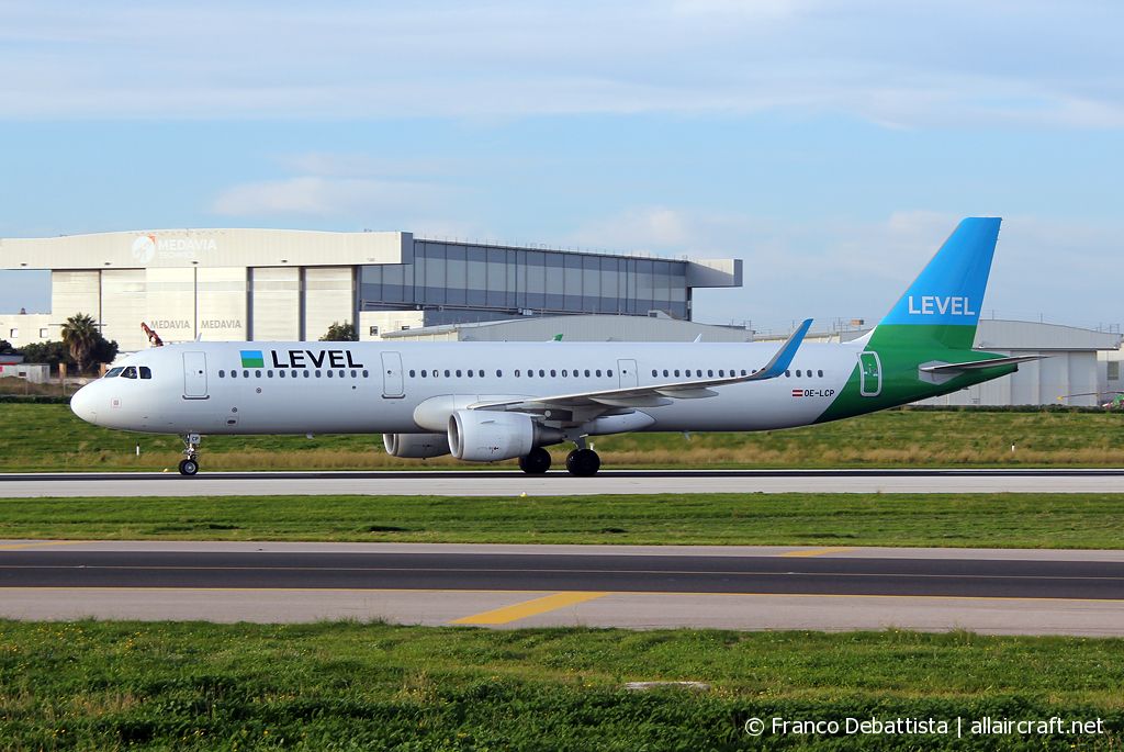 OE-LCP · Airbus A321-211(WL) · (MLA / LMML)